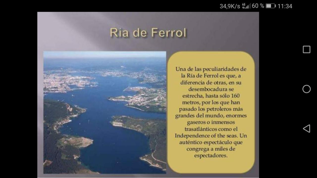 Casa A Pie De Playa De Carino Doninos Villa Ferrol Ngoại thất bức ảnh